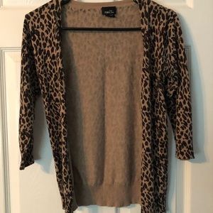 🛑Last Chance🛑 Leopard Print Cardigan